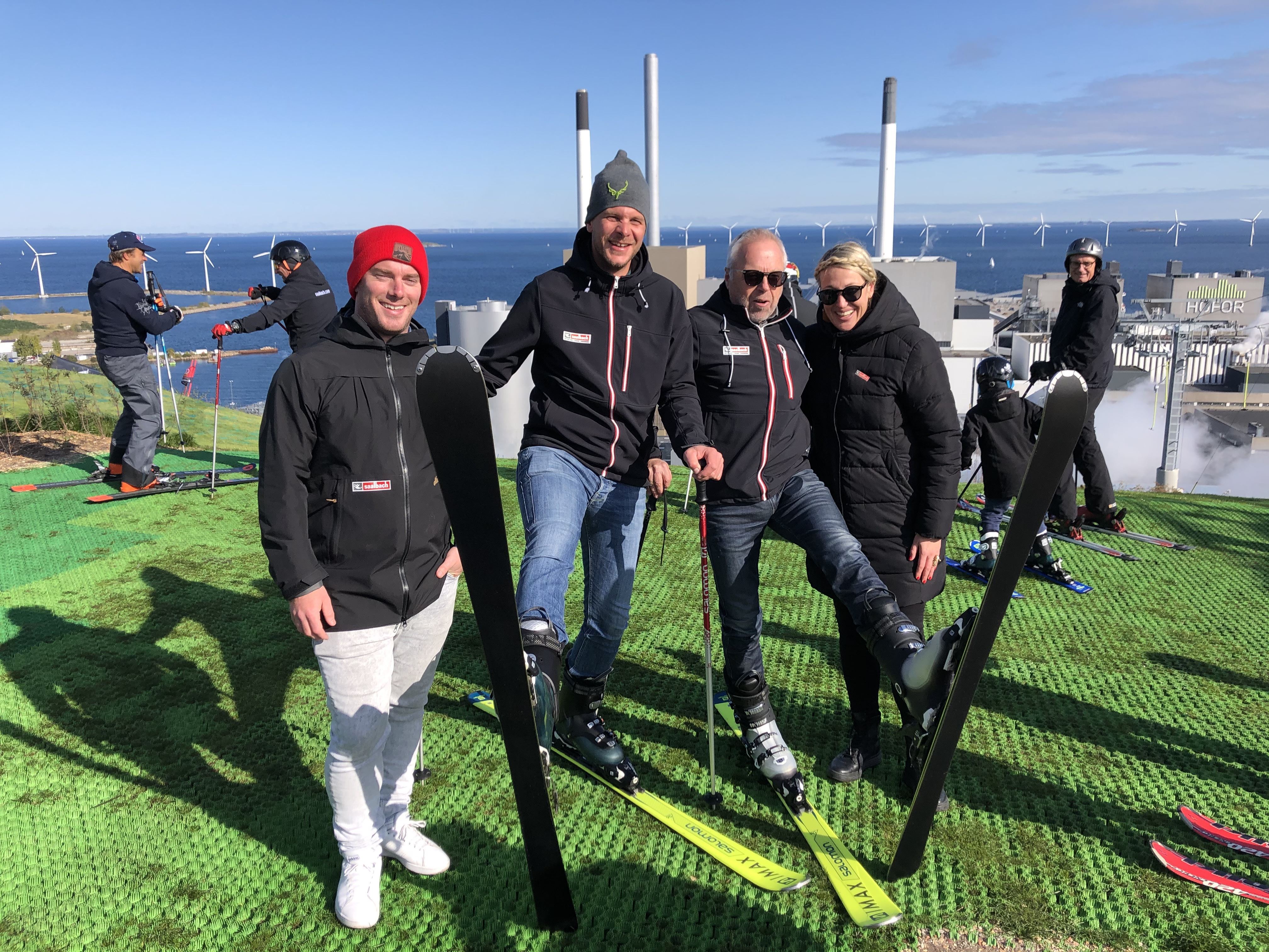  waste incineration plant as a ski skope